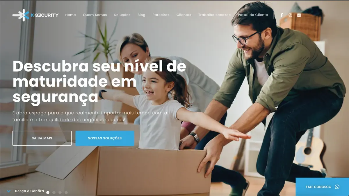Tela do projeto K-Security